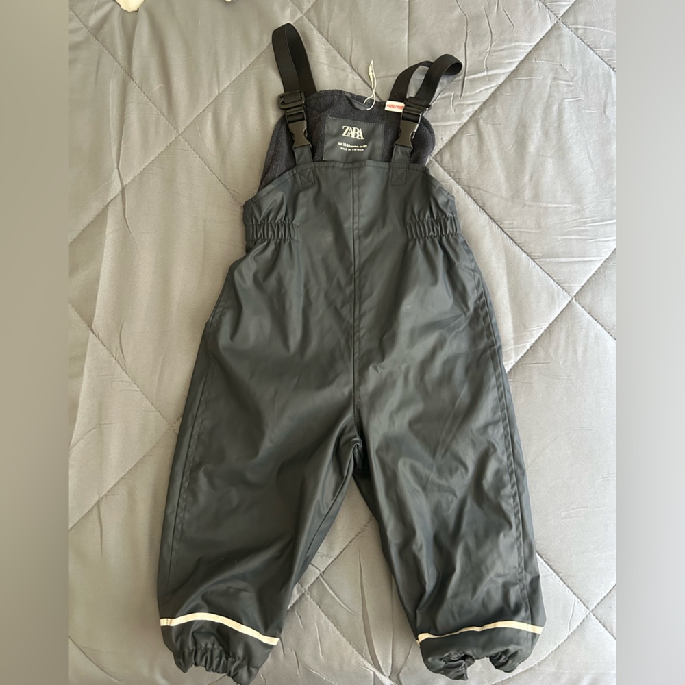 Zara toddler navy blue Overalls